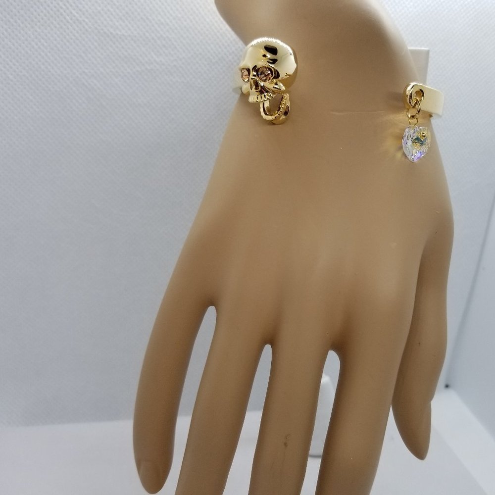 SOLD. Love and Madness cuff bracelet
